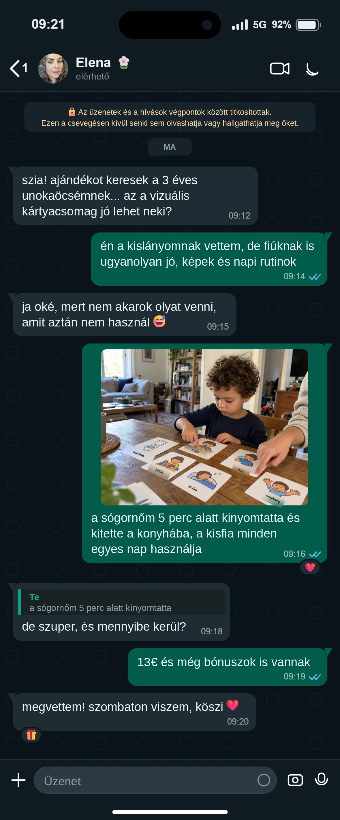 WhatsApp-üzenet 3